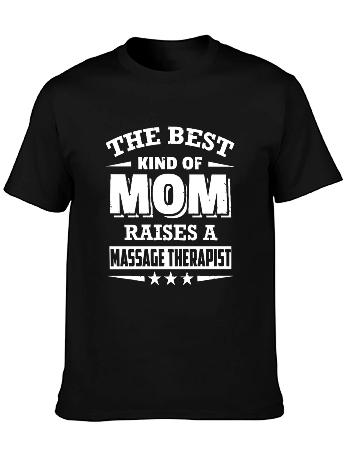 Best Mom Raises Massage Therapist T-Shirt product image 2