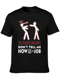 Avoid Injury Funny Job Humor Graphic Tee product image 1