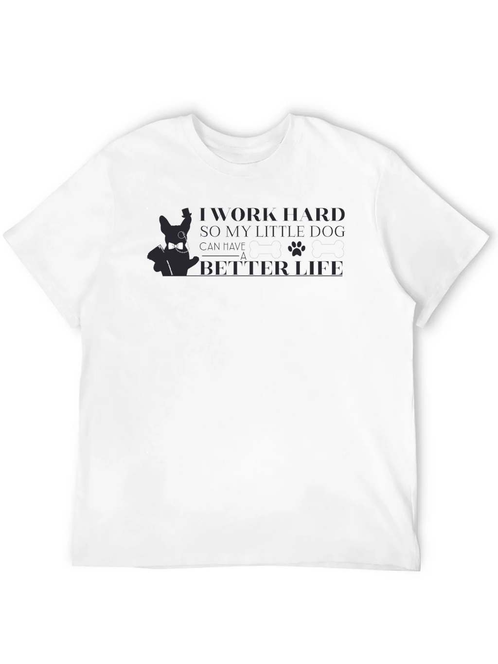 Work Hard for Dog Tee - Stylish Pet Lovers T-Shirt product image 2