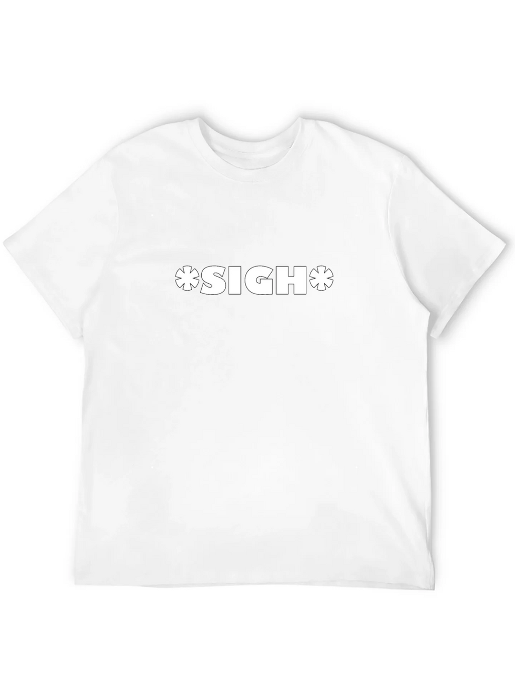 *SIGH* Graphic T-Shirt - Mens Black Tee product image 11