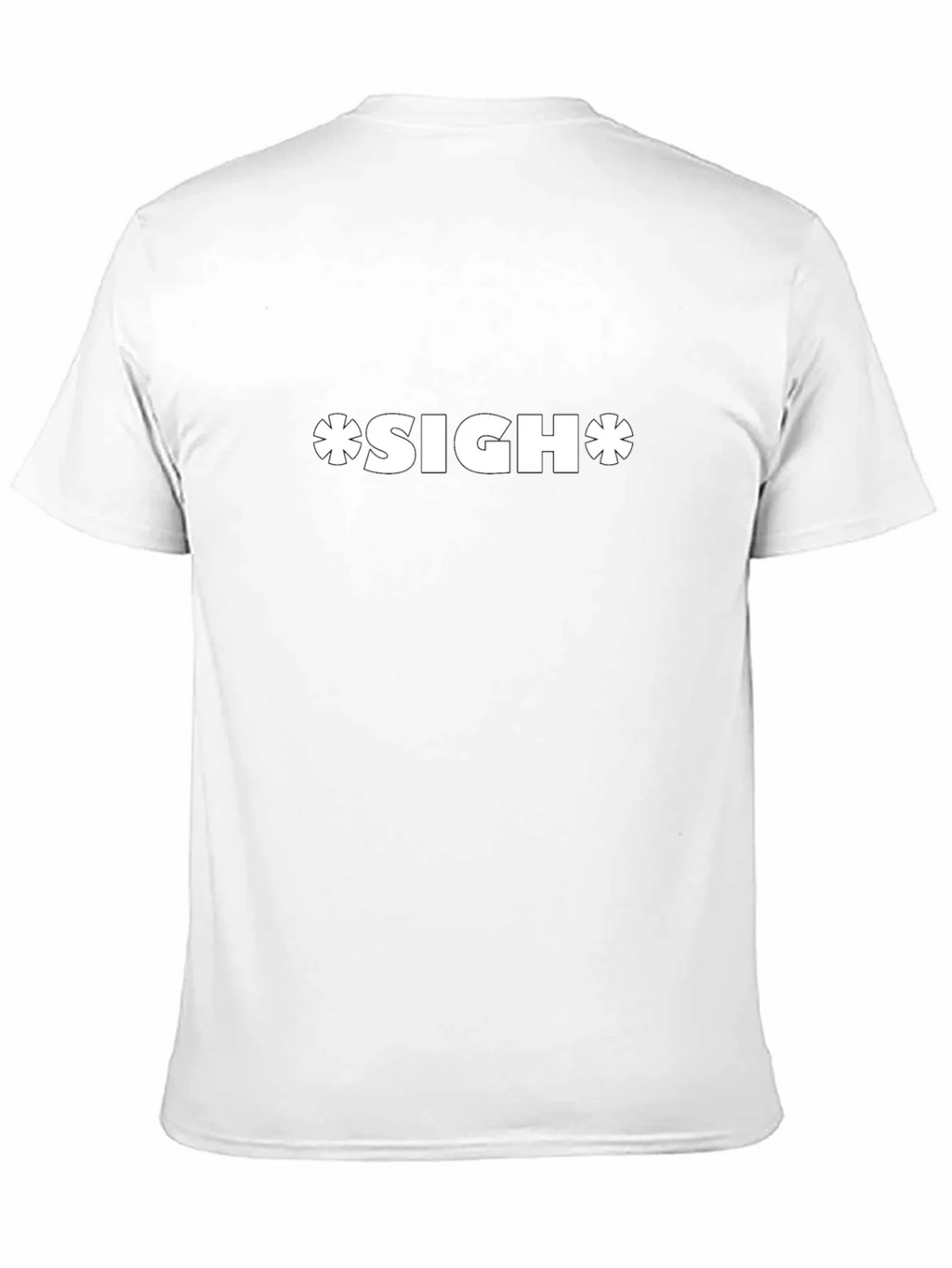 *SIGH* Graphic T-Shirt - Mens Black Tee product image 10