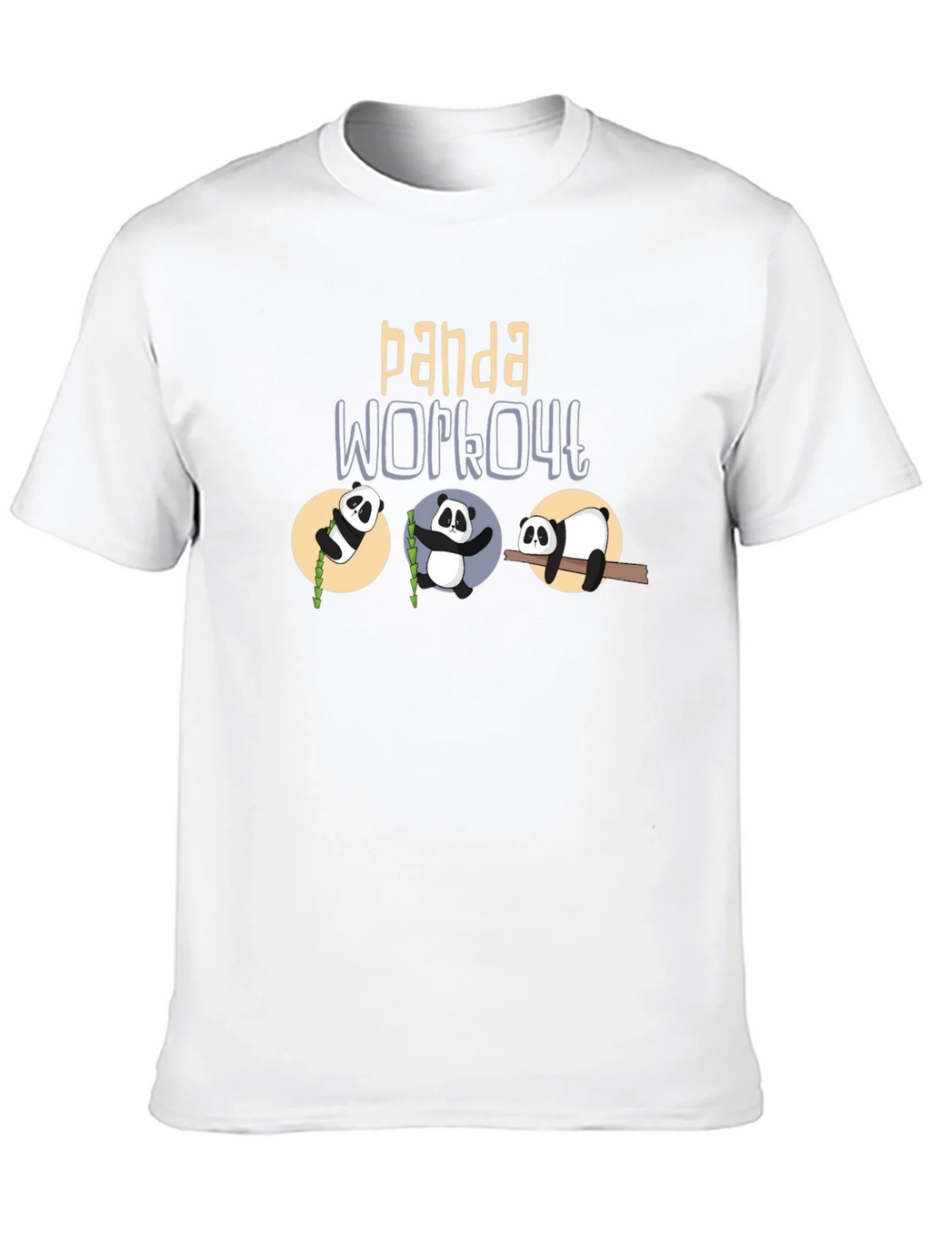 Panda Workout Graphic Tee product image 9