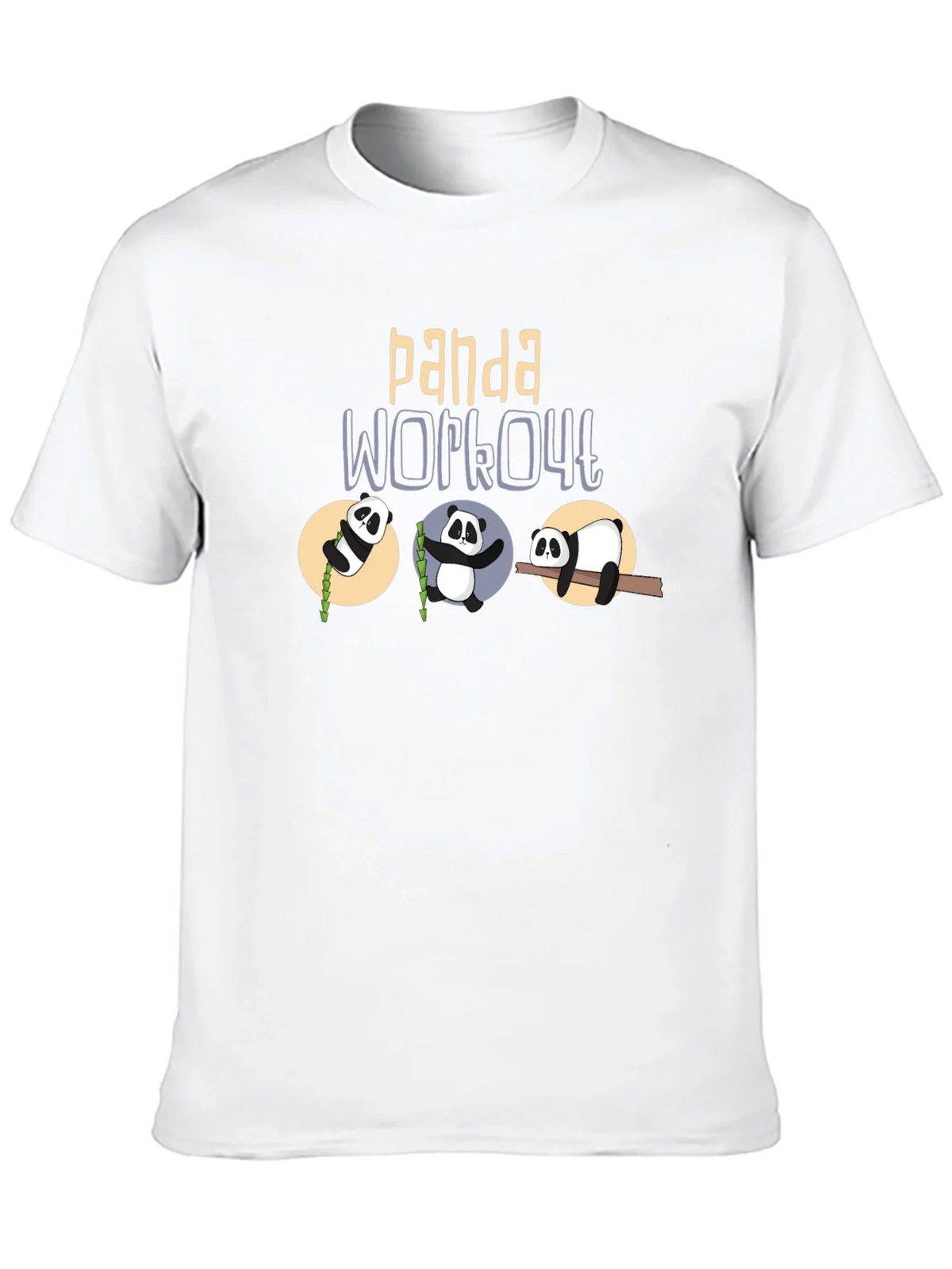 Panda Workout Graphic Tee product image 9
