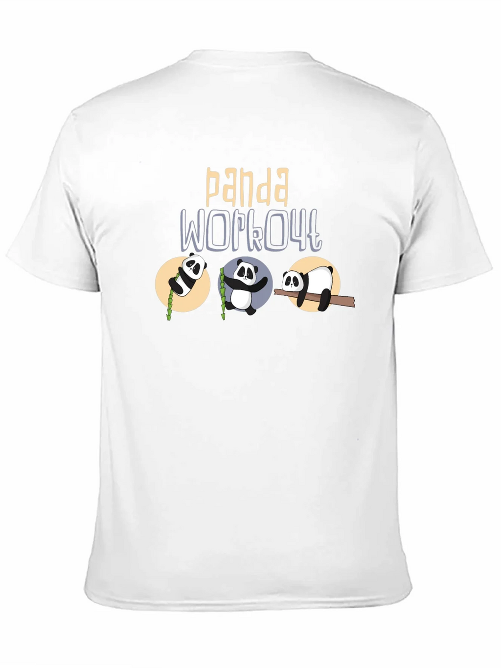 Panda Workout Graphic Tee product image 10