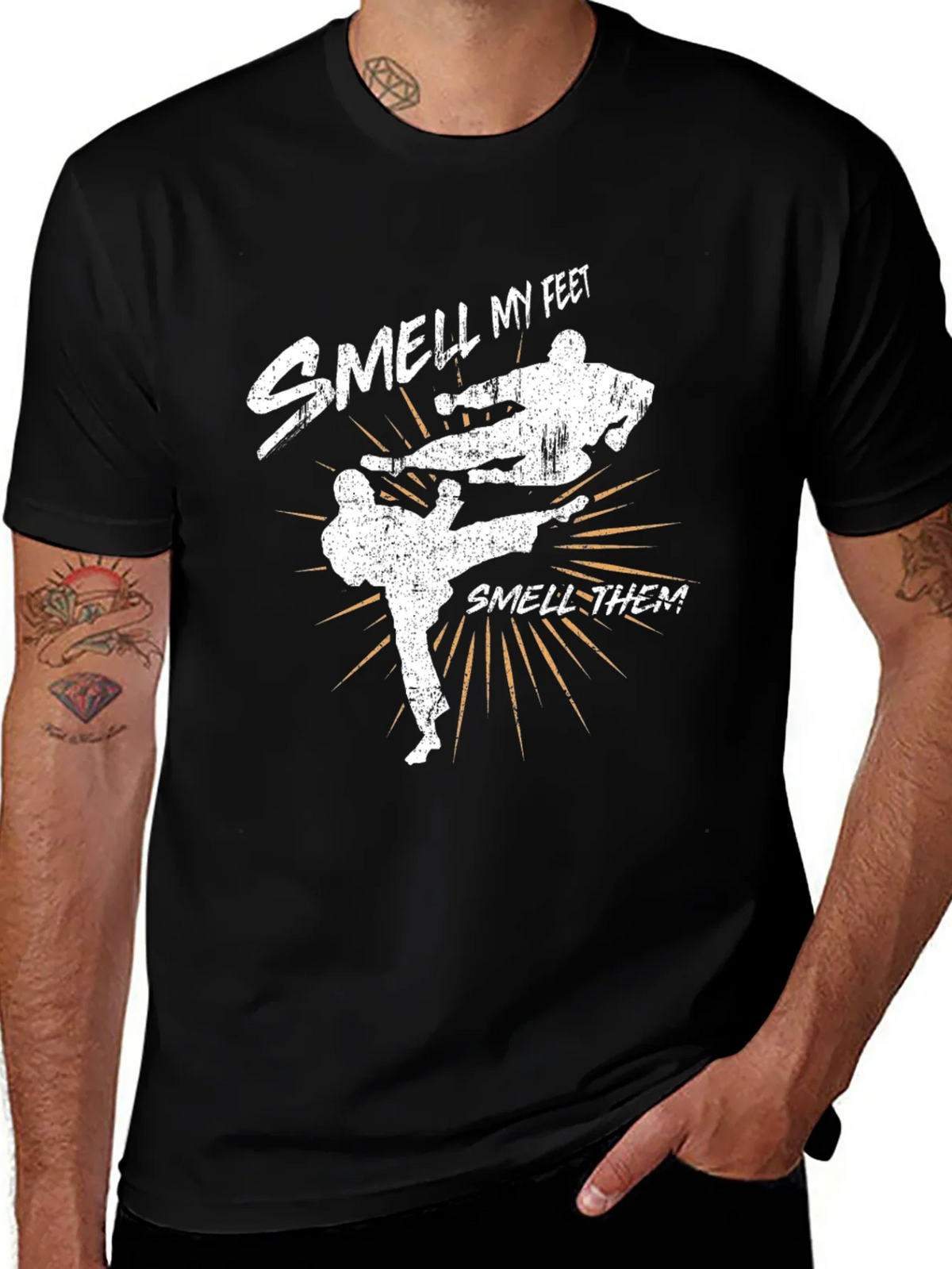 Smell My Feet Karate T-Shirt product image 1