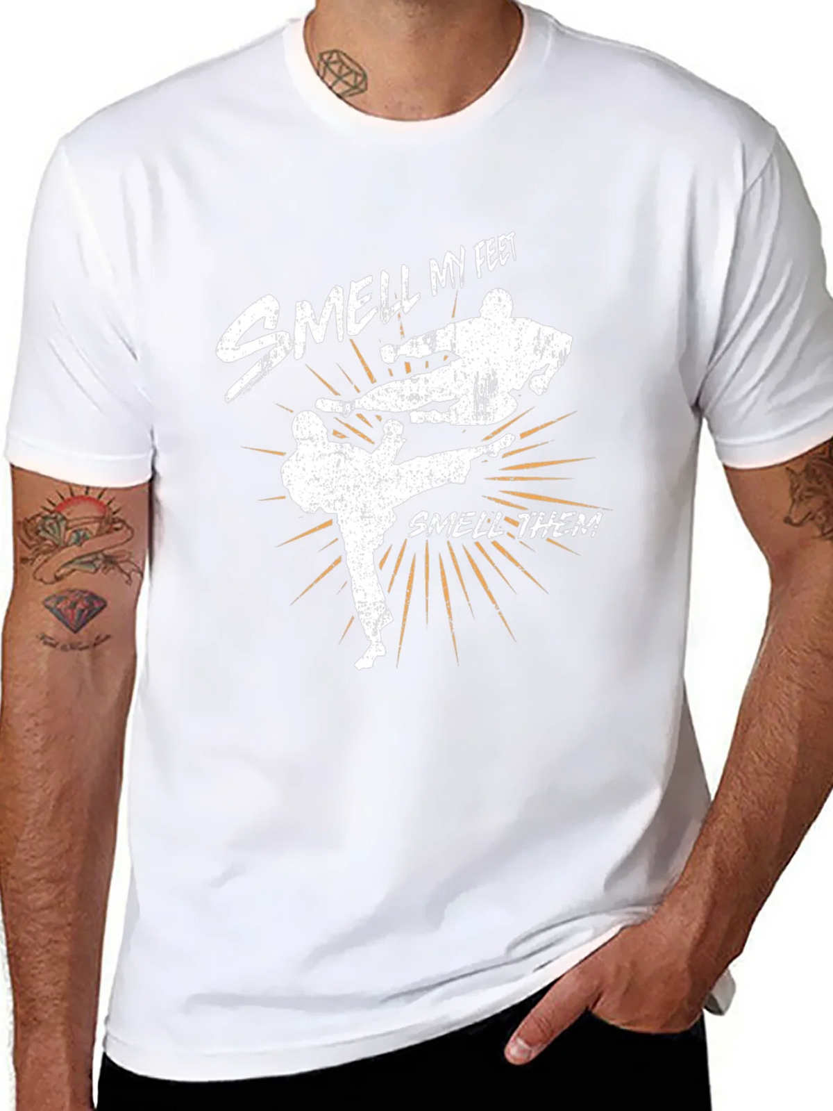 Smell My Feet Karate T-Shirt product image 7