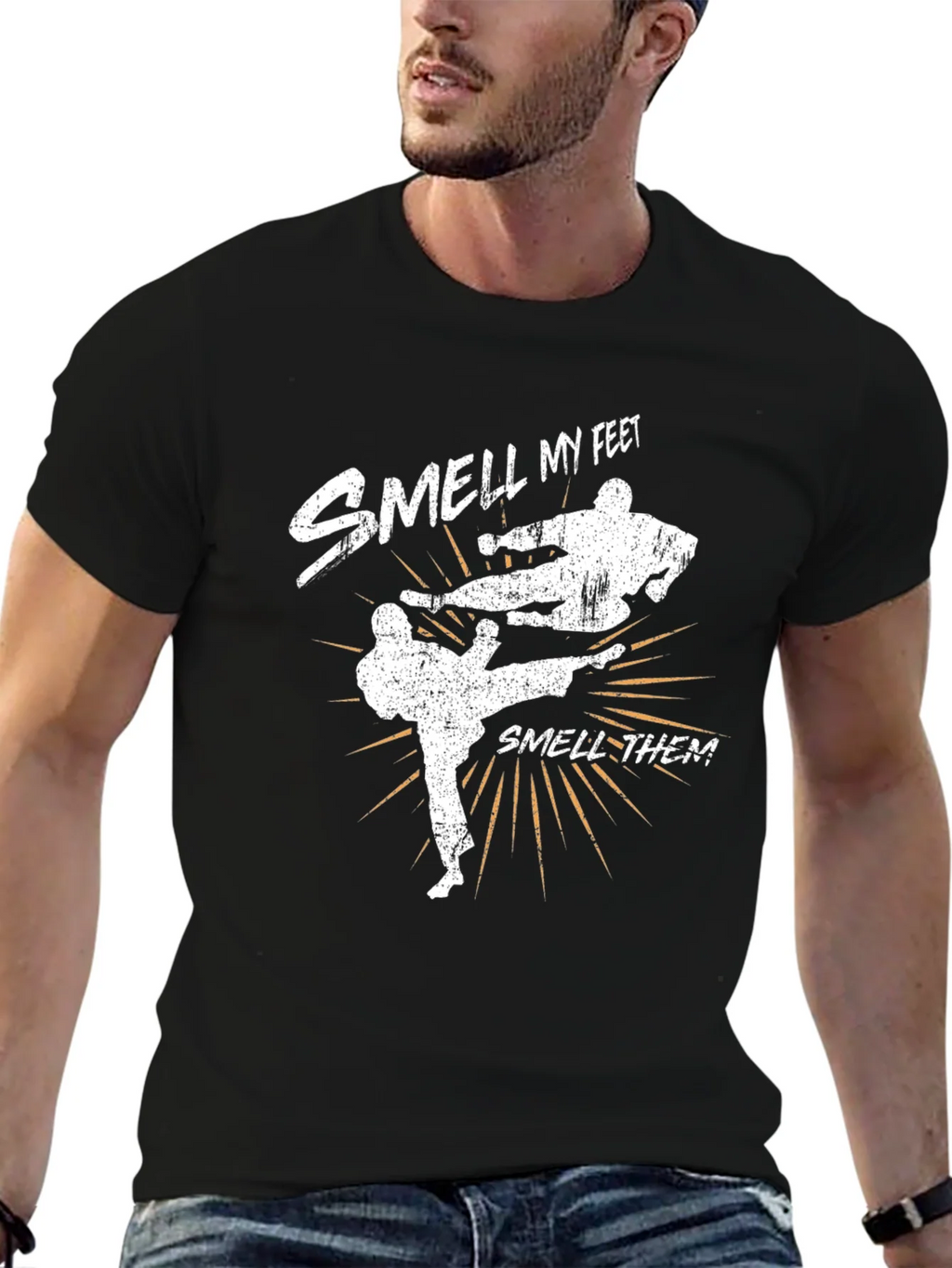 Smell My Feet Karate T-Shirt product image 6