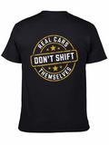 Real Cars Dont Shift Themselves Graphic T-Shirt product image 1