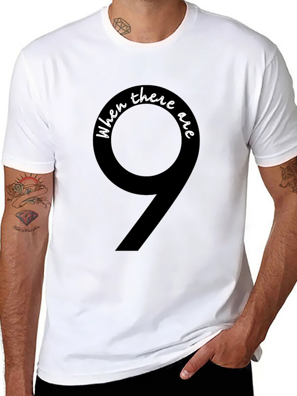When There Are 9 Ginsburg T-Shirt product image 5