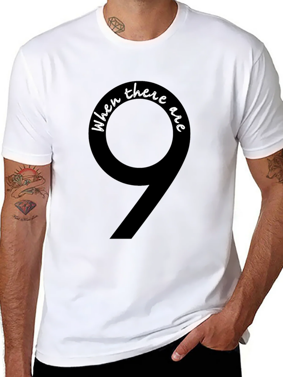 When There Are 9 Ginsburg T-Shirt product image 5