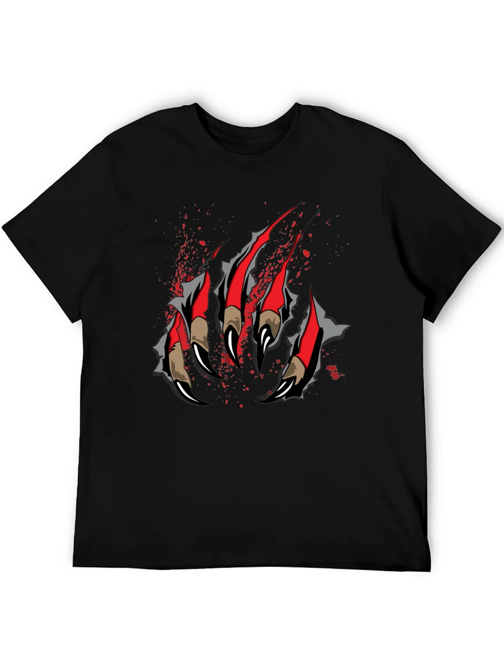Claw Graphic T-Shirt - Black product image 5