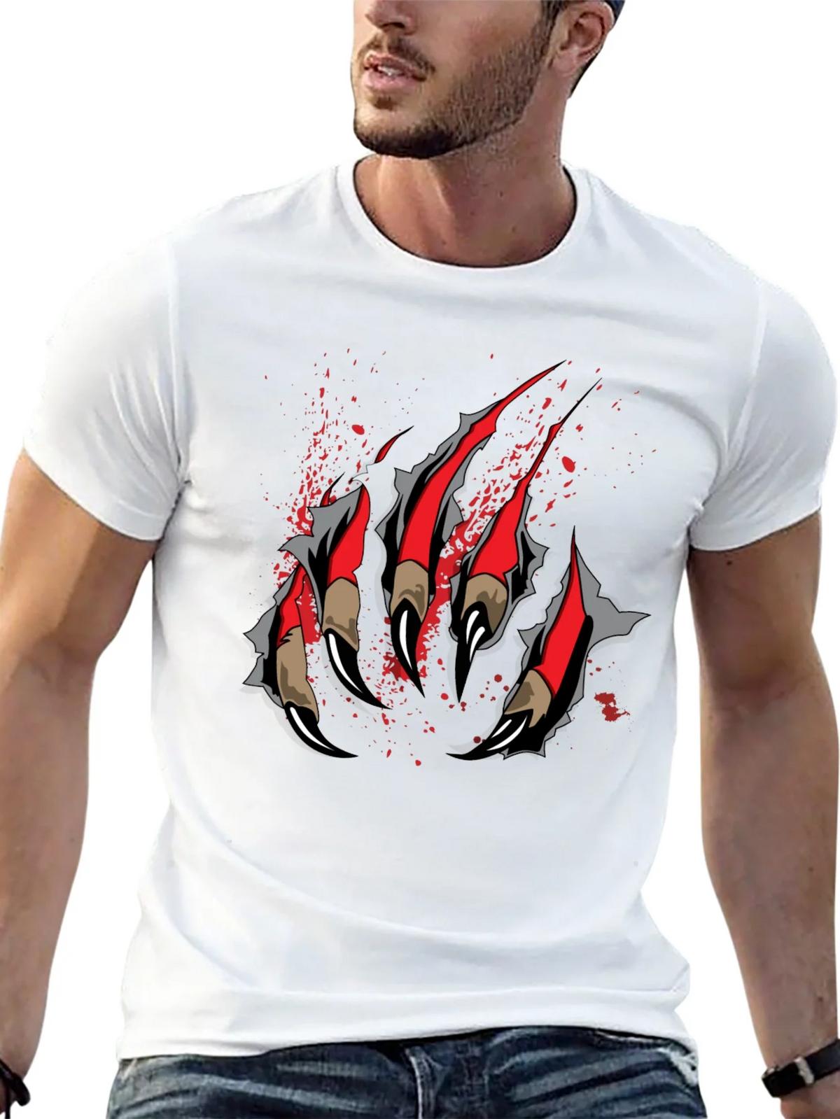 Claw Graphic T-Shirt - Black product image 12