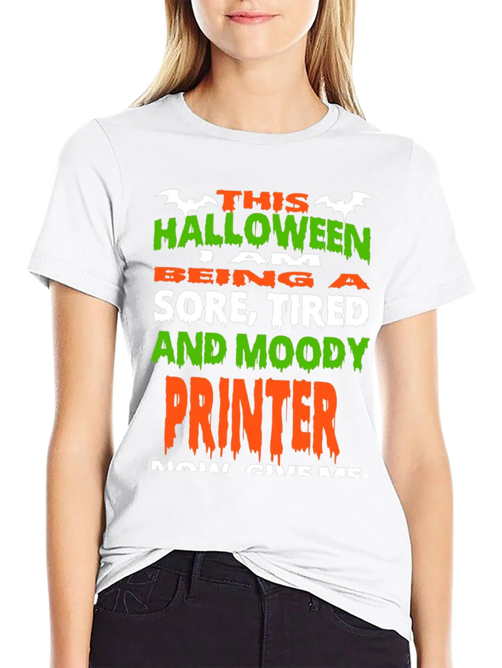 Halloween Printer T-Shirt product image 3