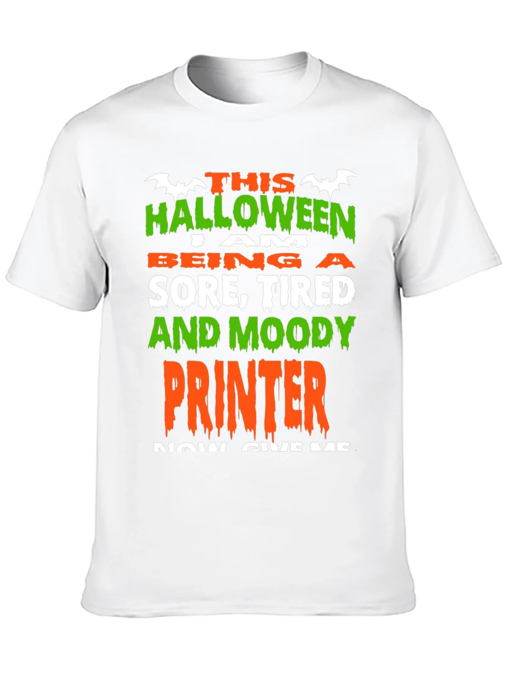 Halloween Printer T-Shirt product image 4