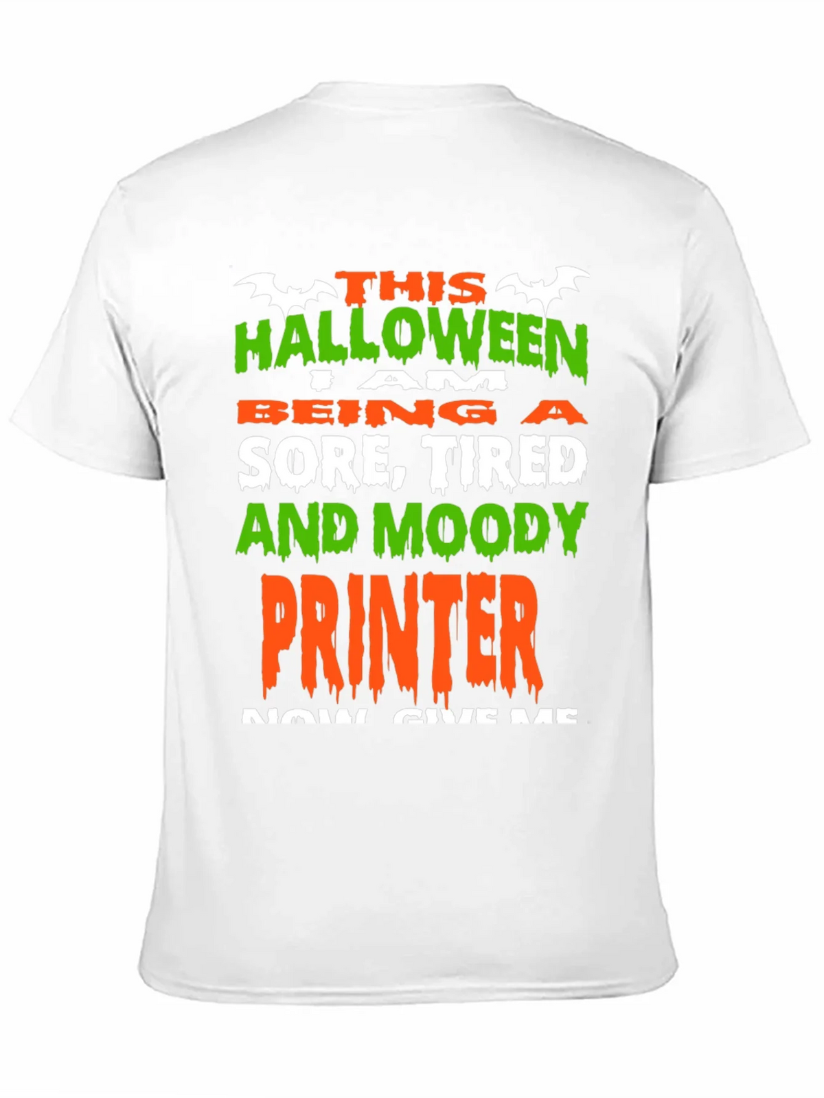 Halloween Printer T-Shirt product image 5