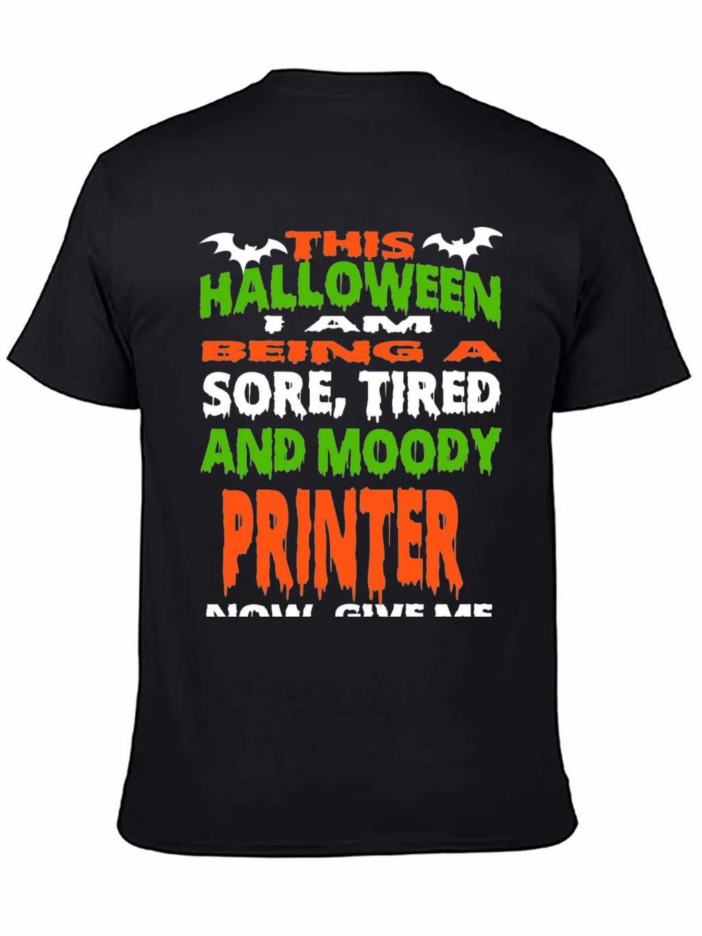 Halloween Printer T-Shirt product image 2