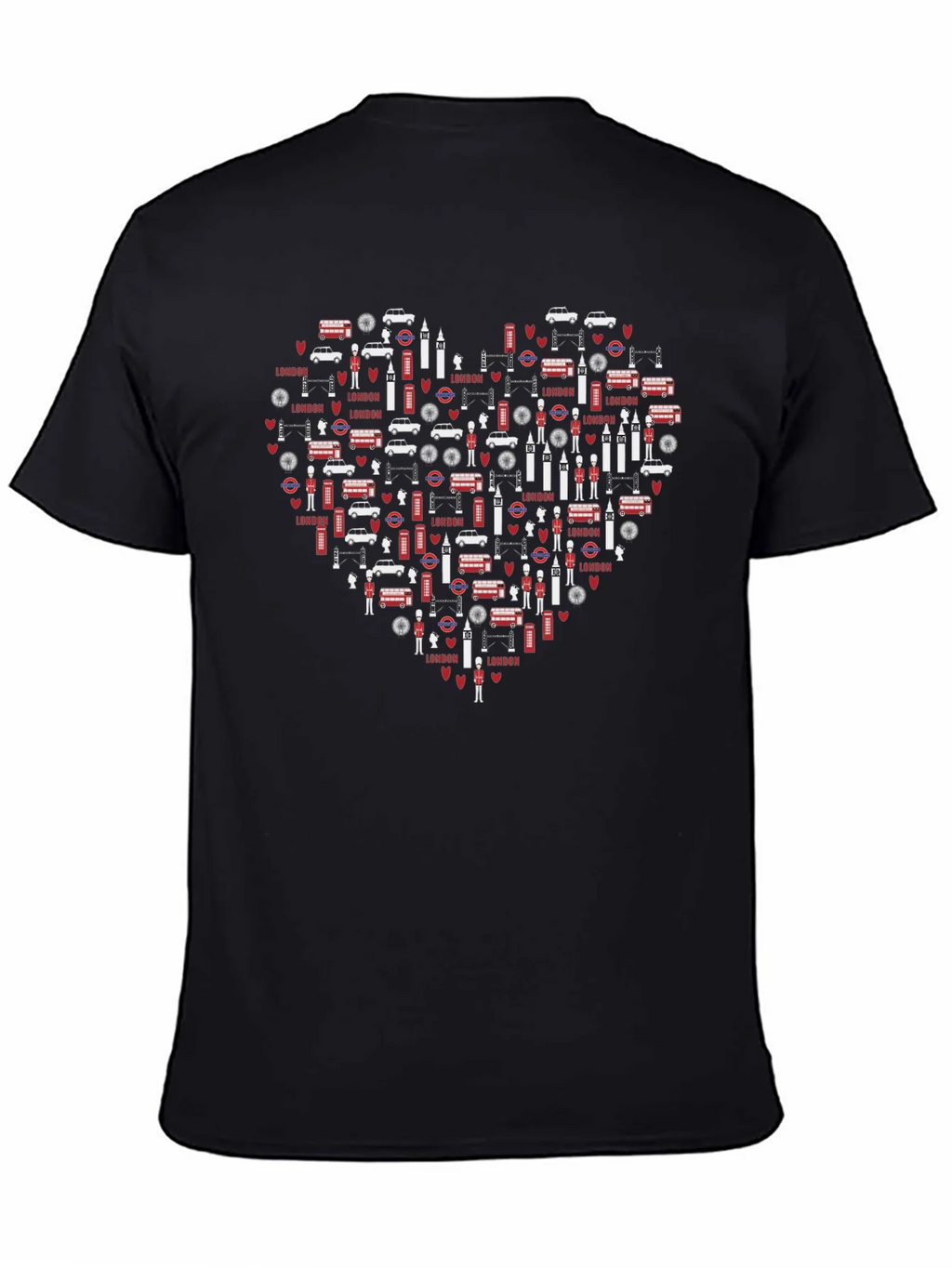 London Love Black T-Shirt product image 1