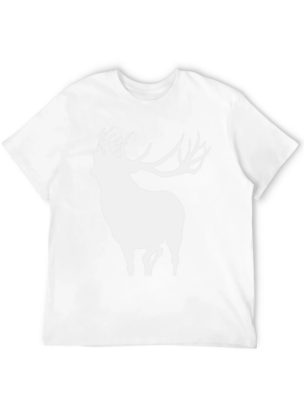 Deer Silhouette Black T-Shirt product image 10
