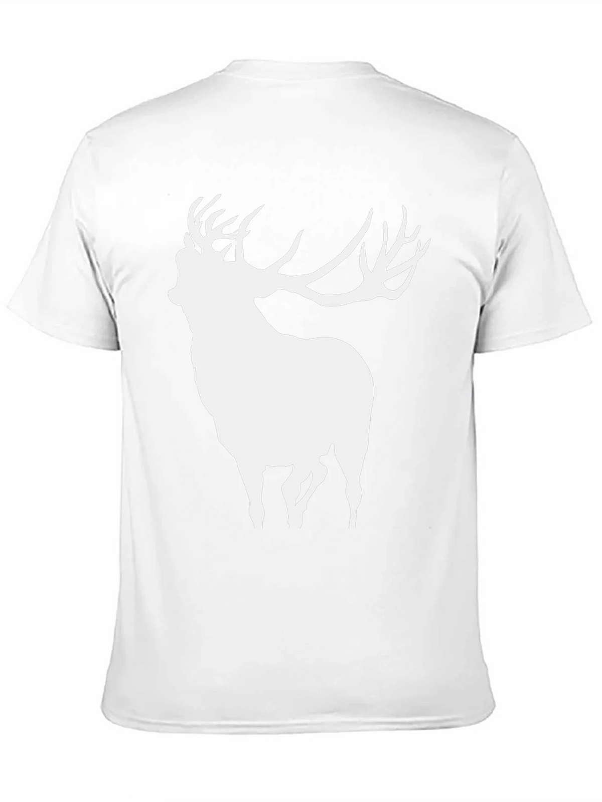 Deer Silhouette Black T-Shirt product image 9