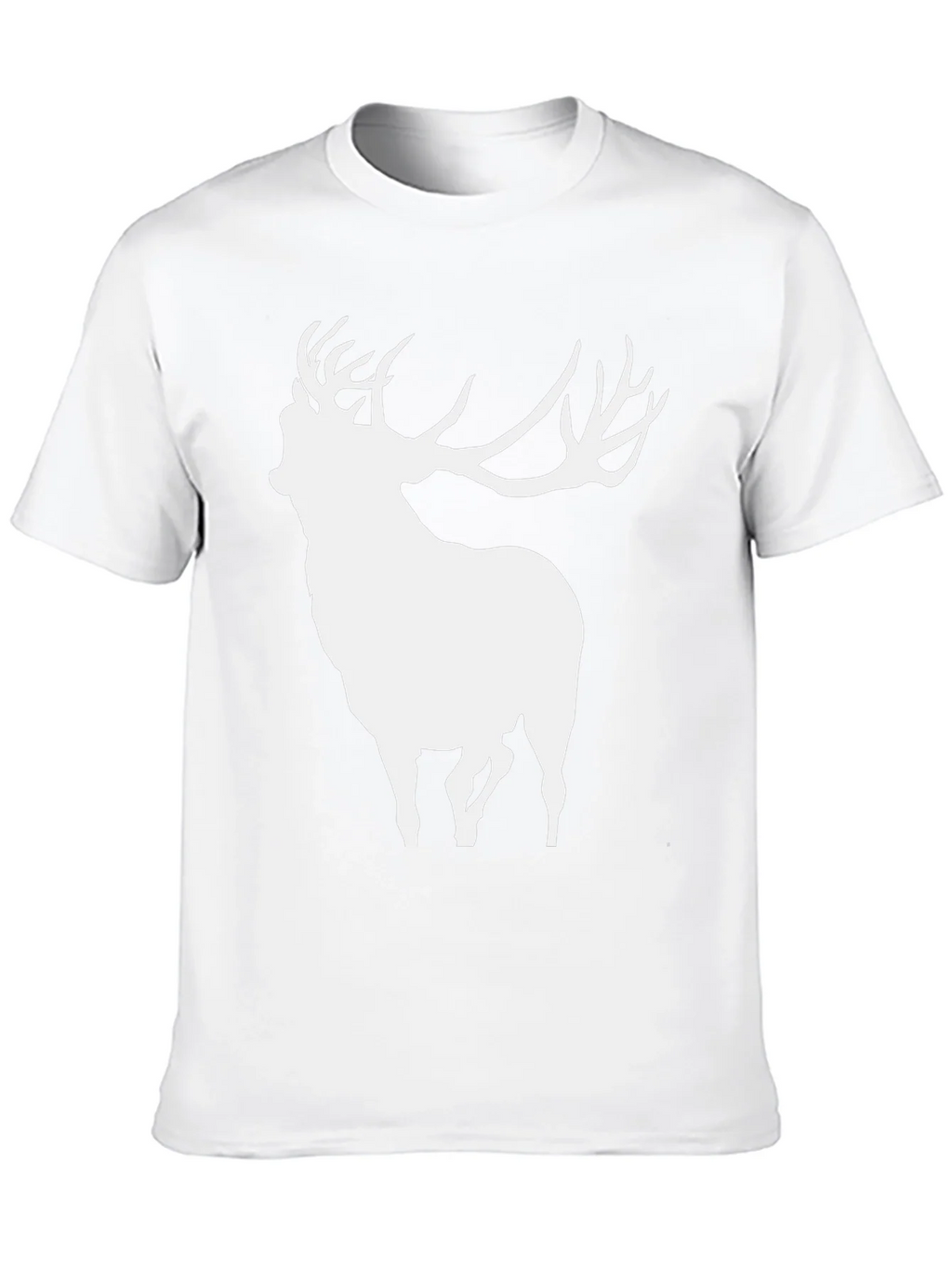 Deer Silhouette Black T-Shirt product image 8