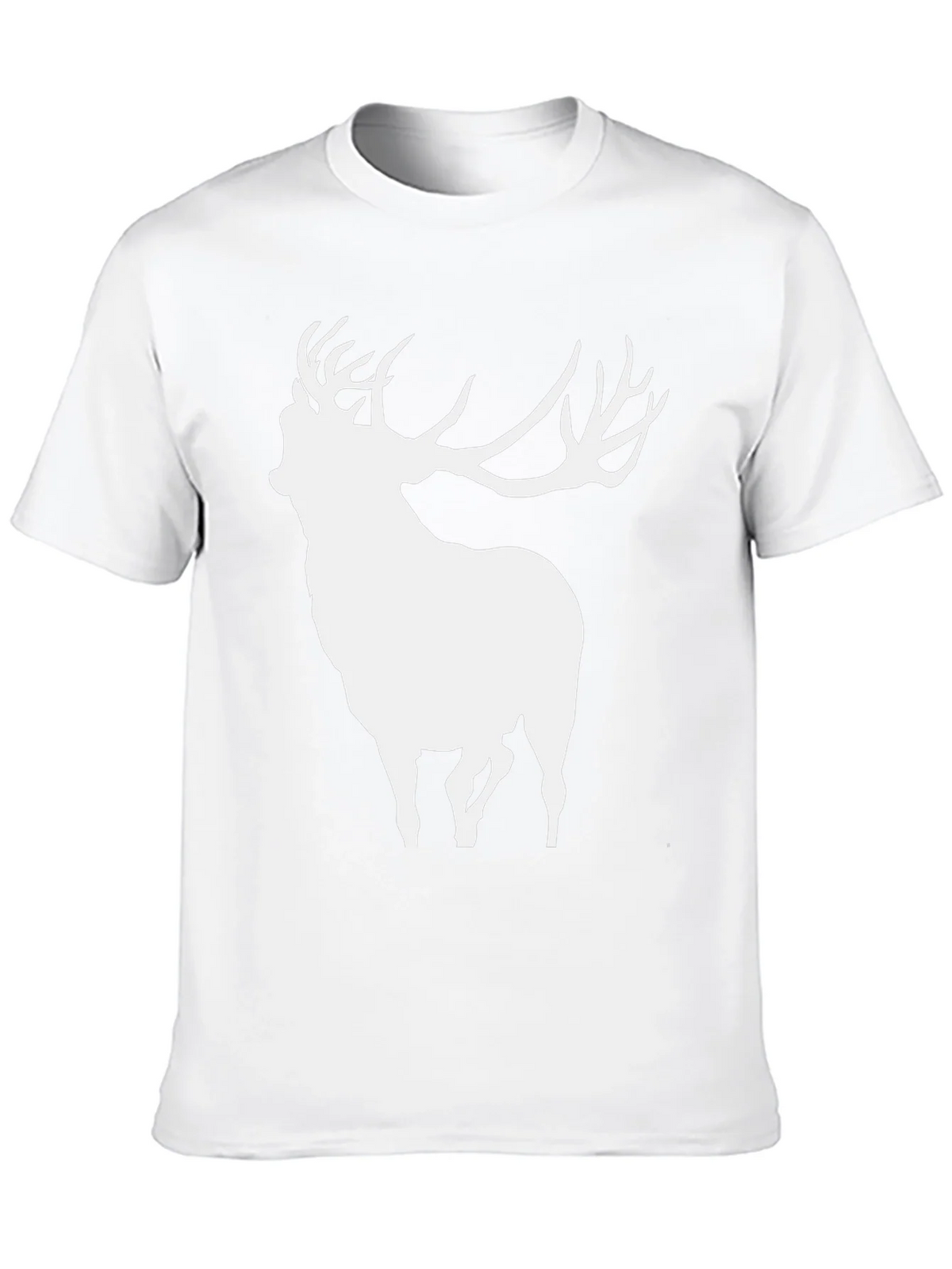 Deer Silhouette Black T-Shirt product image 8