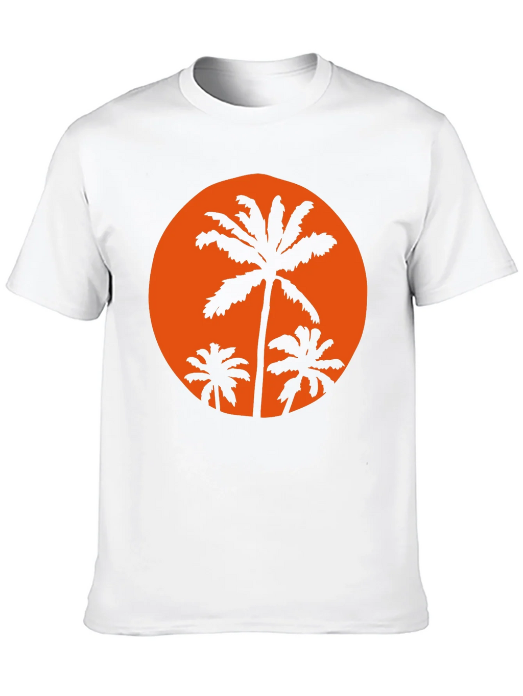 Sunset Palm Tee - Black Graphic T-Shirt product image 9