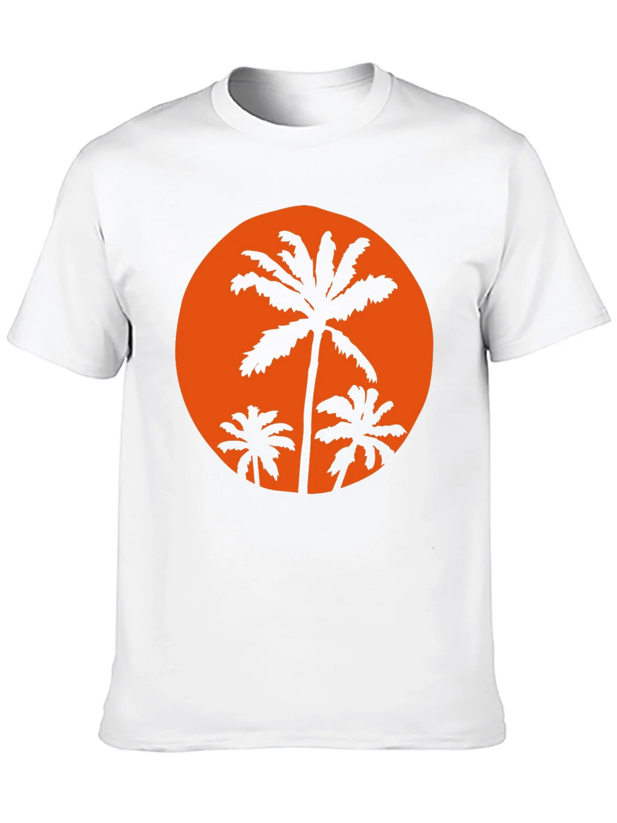 Sunset Palm Tee - Black Graphic T-Shirt product image 9