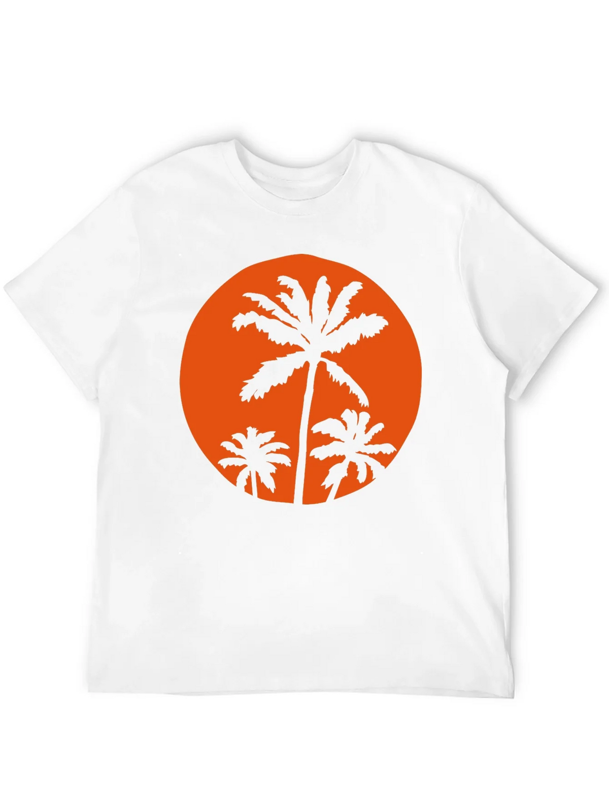Sunset Palm Tee - Black Graphic T-Shirt product image 11