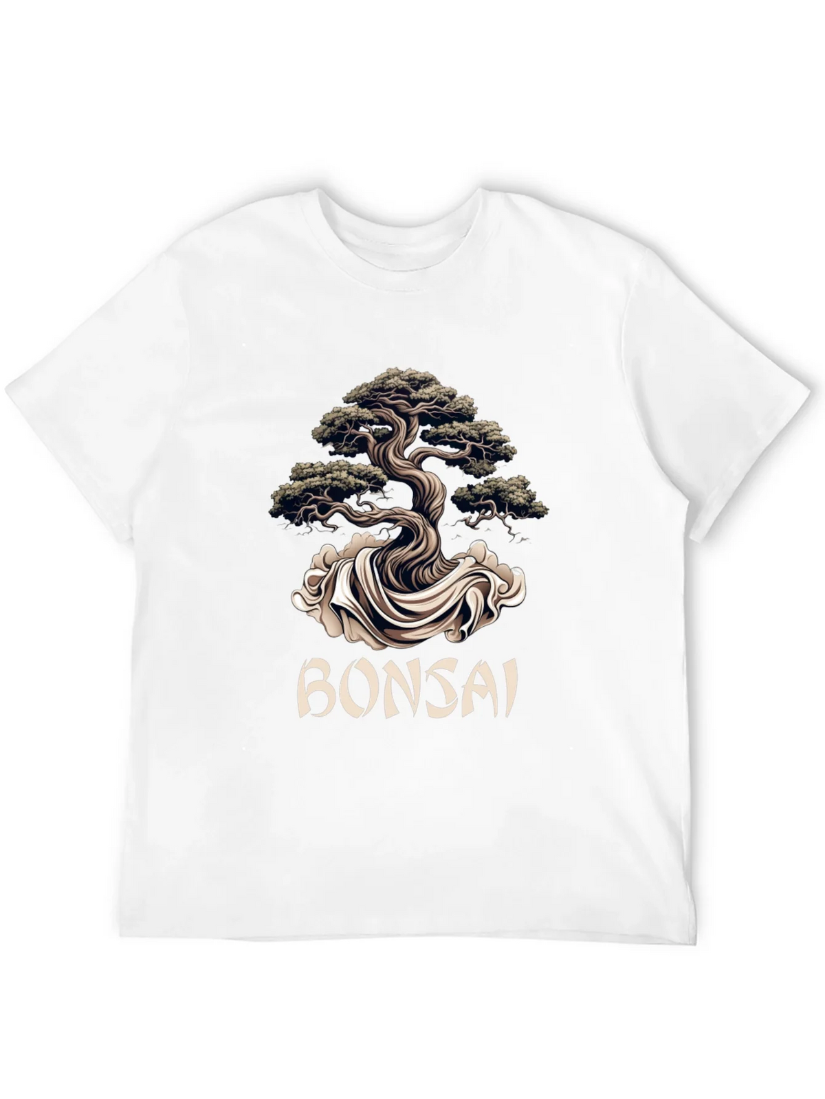 Bonsai Tree Graphic Tee - Artistic Black T-Shirt product image 11