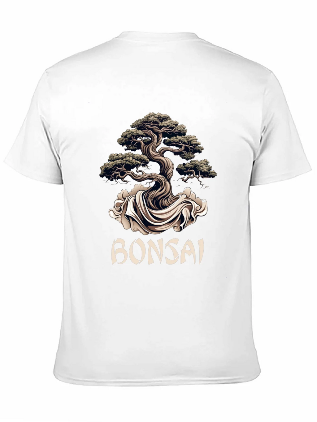 Bonsai Tree Graphic Tee - Artistic Black T-Shirt product image 10