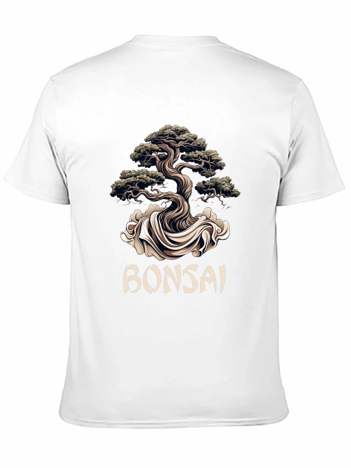 Bonsai Tree Graphic Tee - Artistic Black T-Shirt product image 10