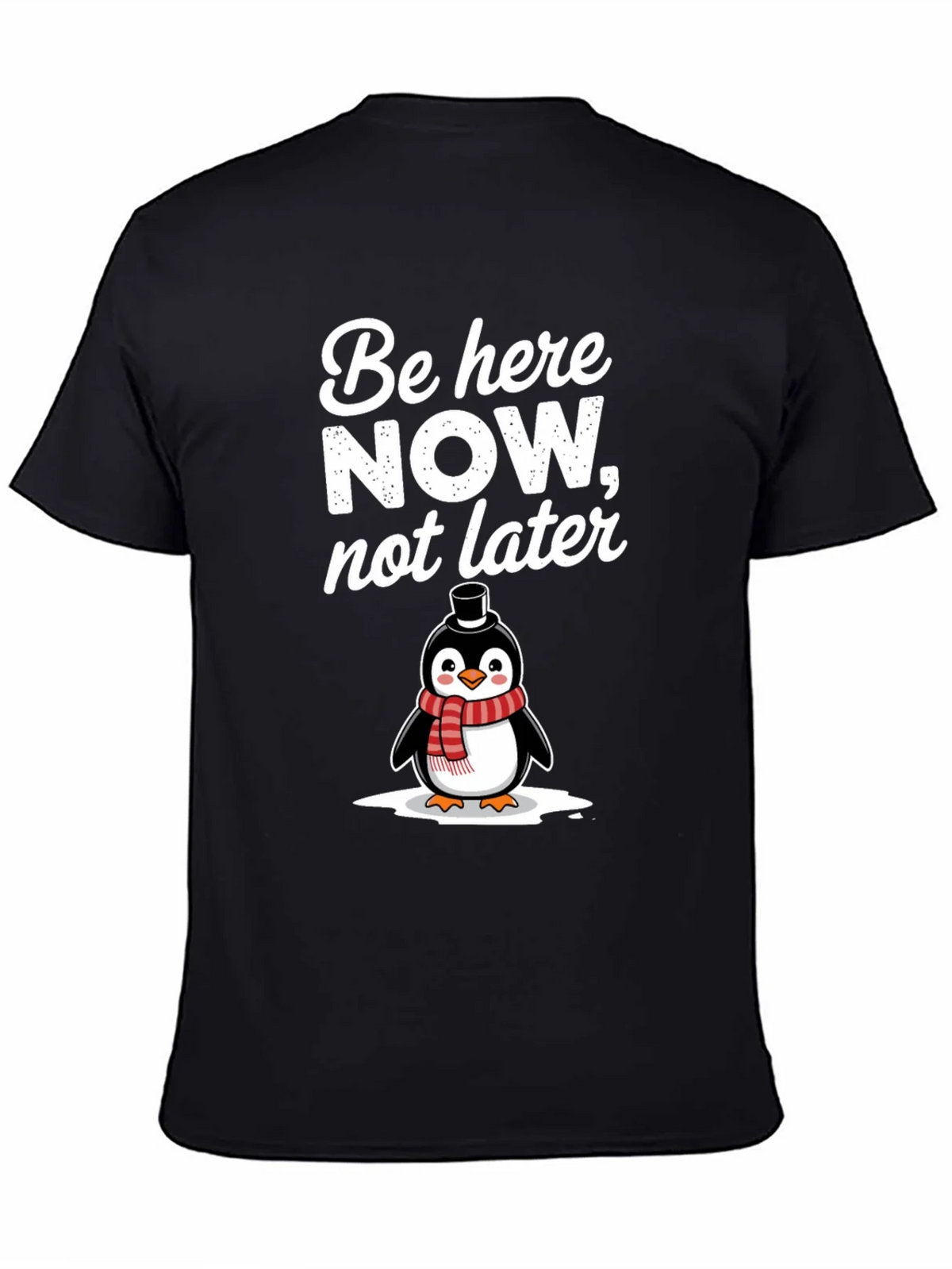 Be Here Now Penguin Graphic T-Shirt product image 4