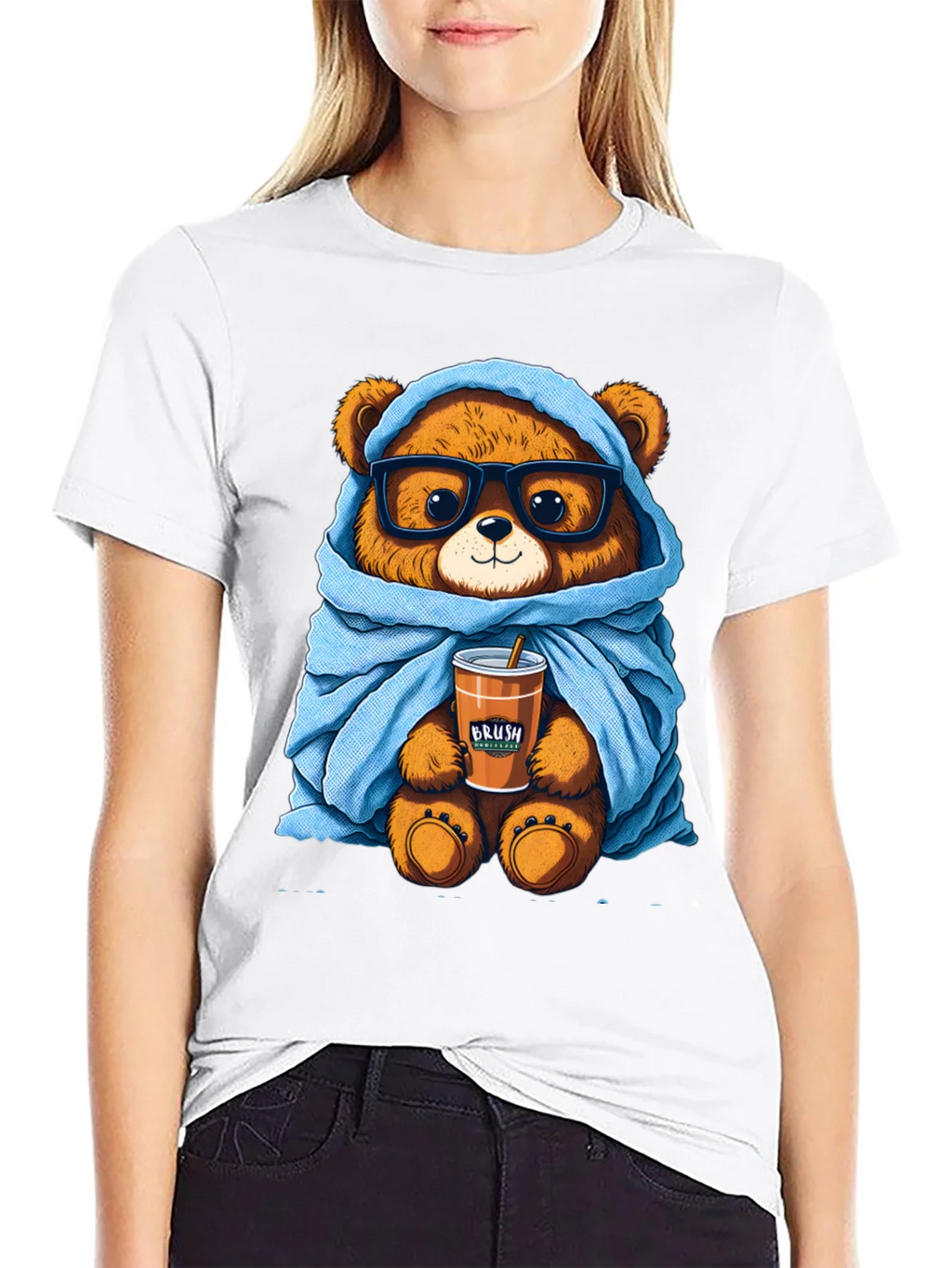 Cozy Bear Drink T-Shirt product image 8