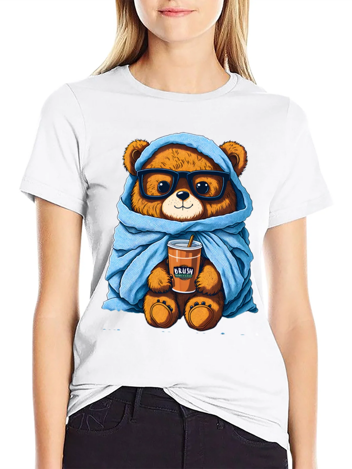 Cozy Bear Drink T-Shirt product image 8