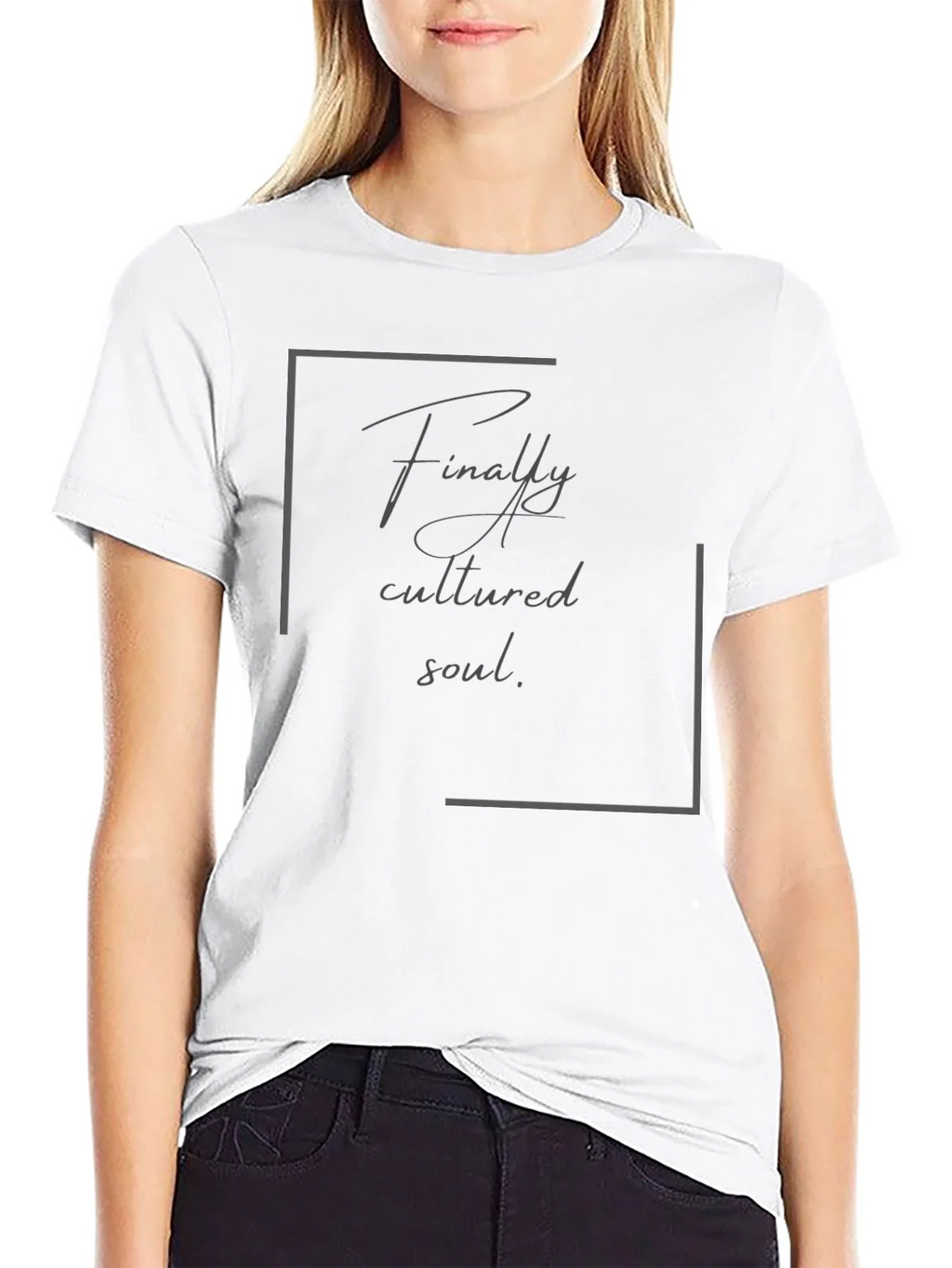 Cultured Soul Graphic Tee - Black T-Shirt product image 4