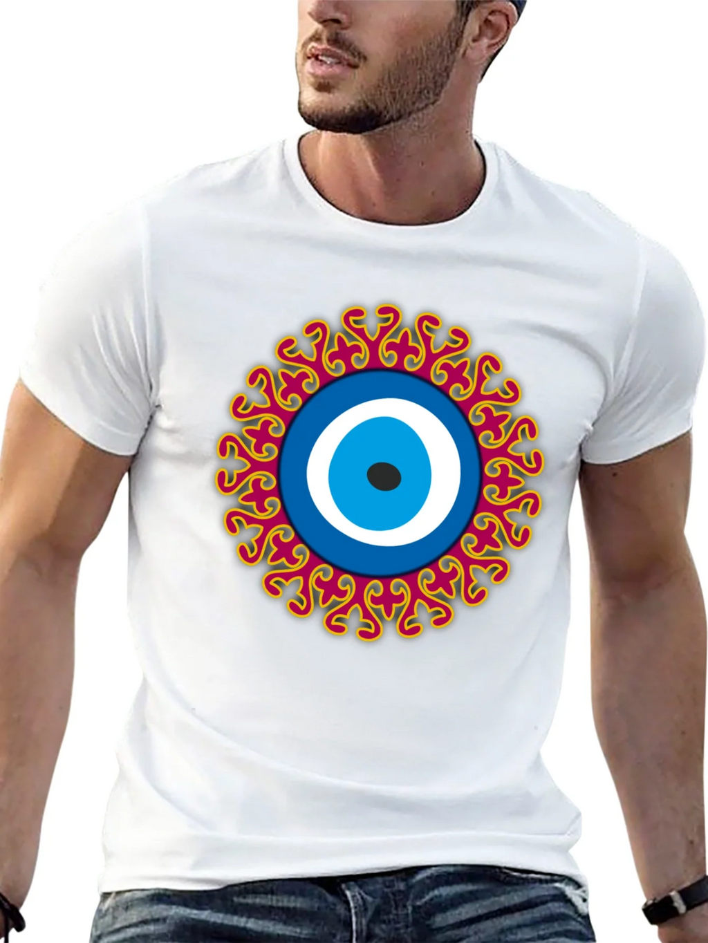 Evil Eye Graphic Tee - Unique Design Stylish Comfort product image 12