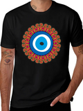 Evil Eye Graphic Tee - Unique Design Stylish Comfort product image 1