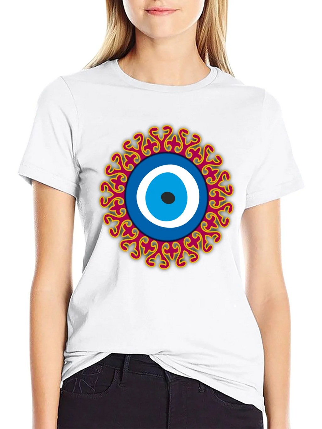 Evil Eye Graphic Tee - Unique Design Stylish Comfort product image 8
