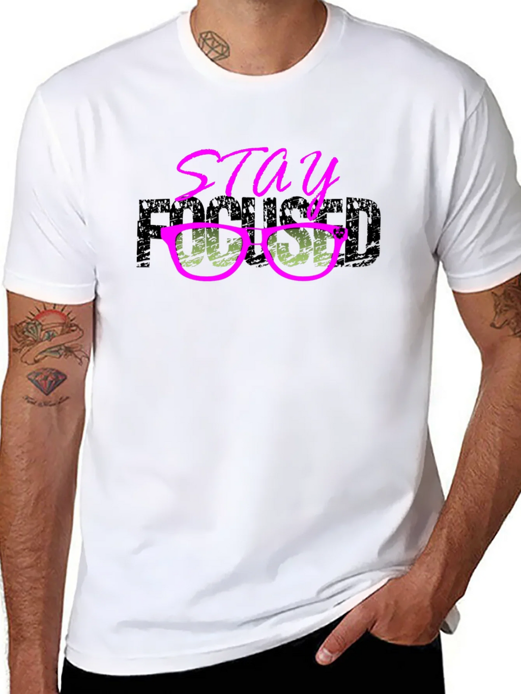 Stay Focused Graphic T-Shirt product image 7
