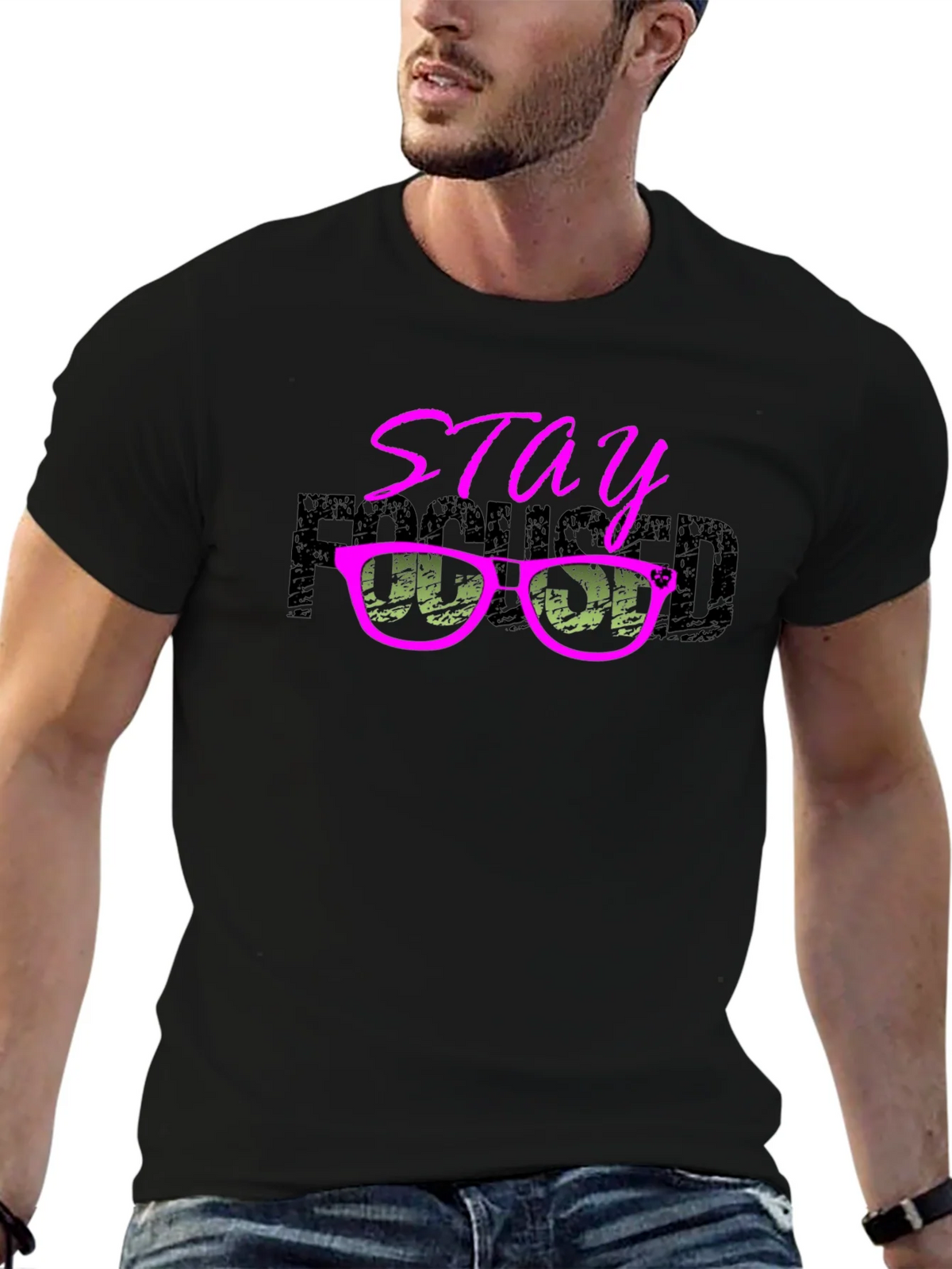 Stay Focused Graphic T-Shirt product image 6