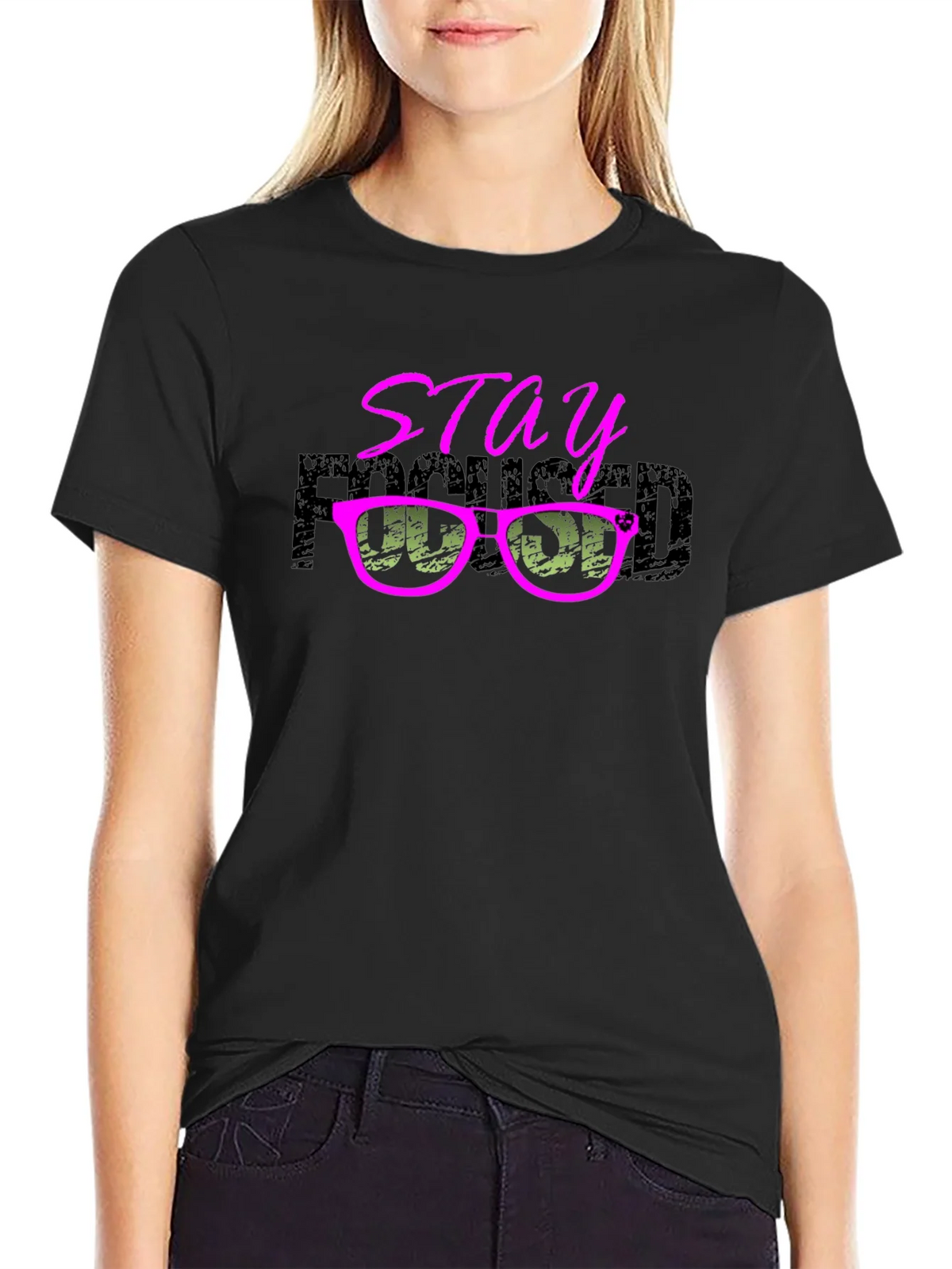 Stay Focused Graphic T-Shirt product image 2