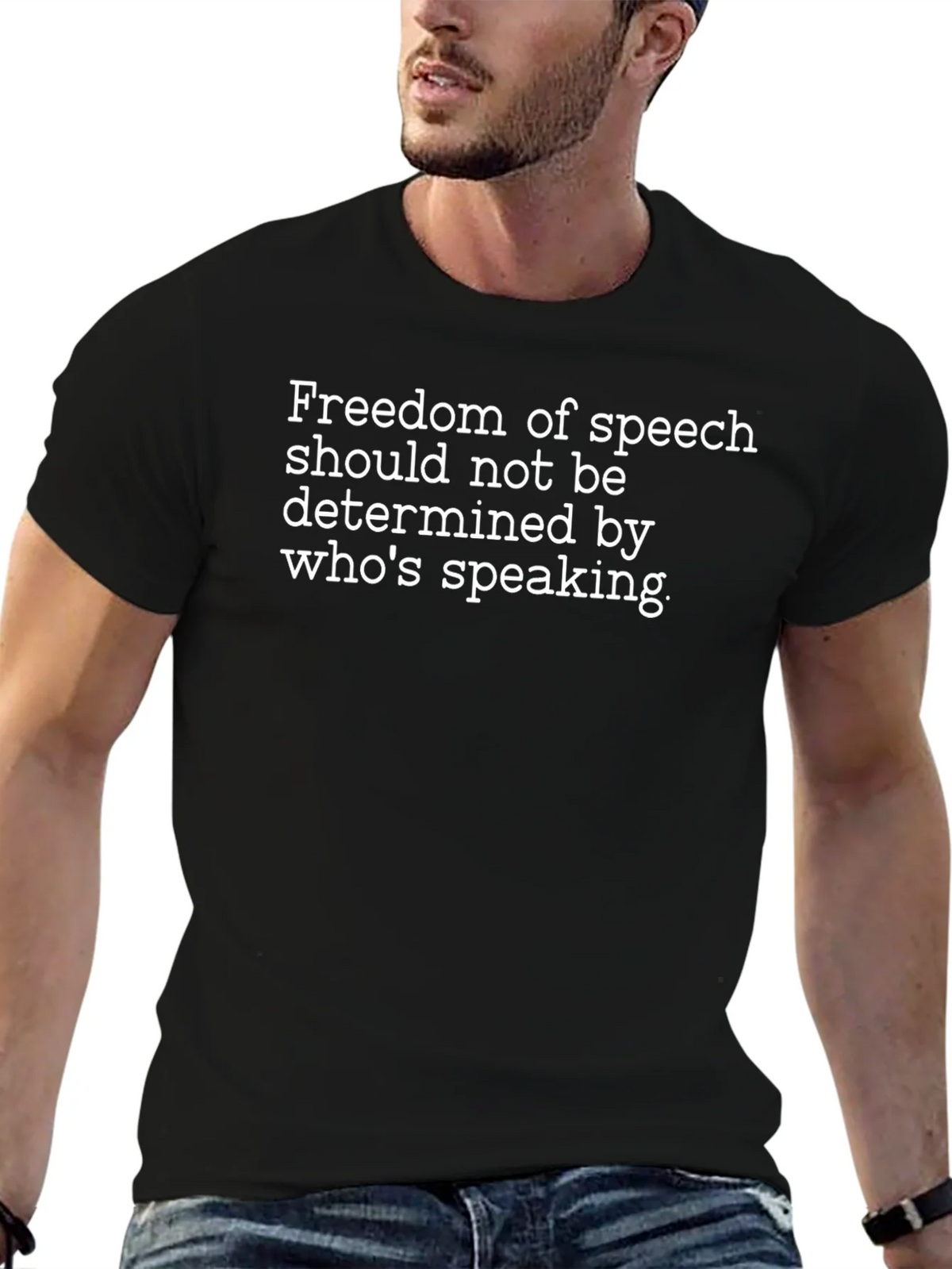 Freedom of Speech Graphic Tee - Speak Your Mind! product image 6