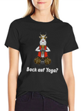 Yoga Cow Graphic Tee - Bock auf product image 1