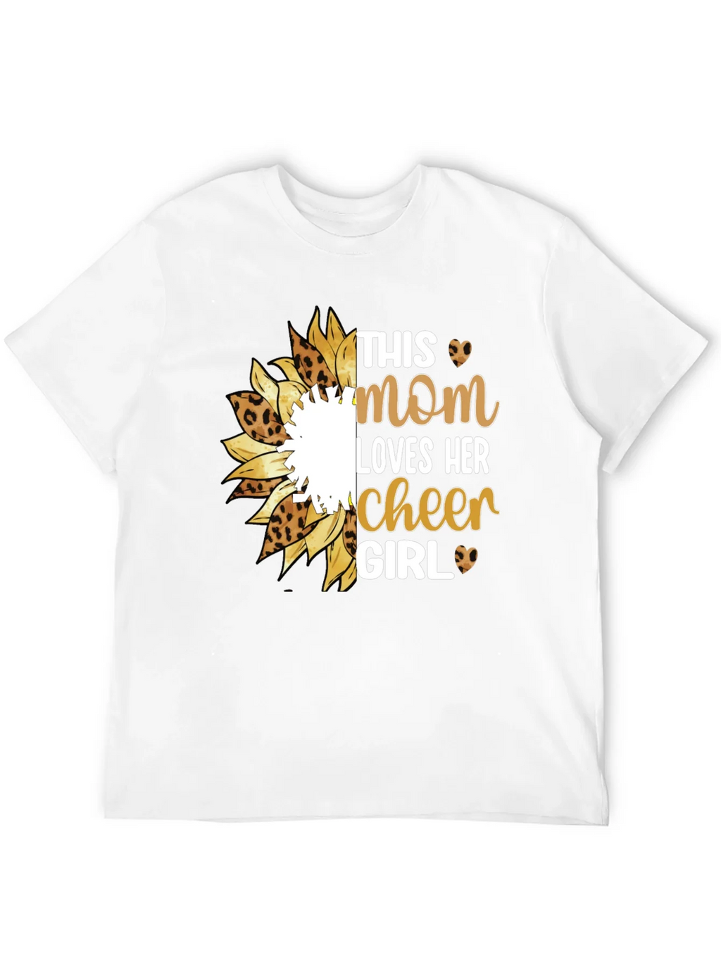 Mom Cheer Girl Graphic T-Shirt product image 11