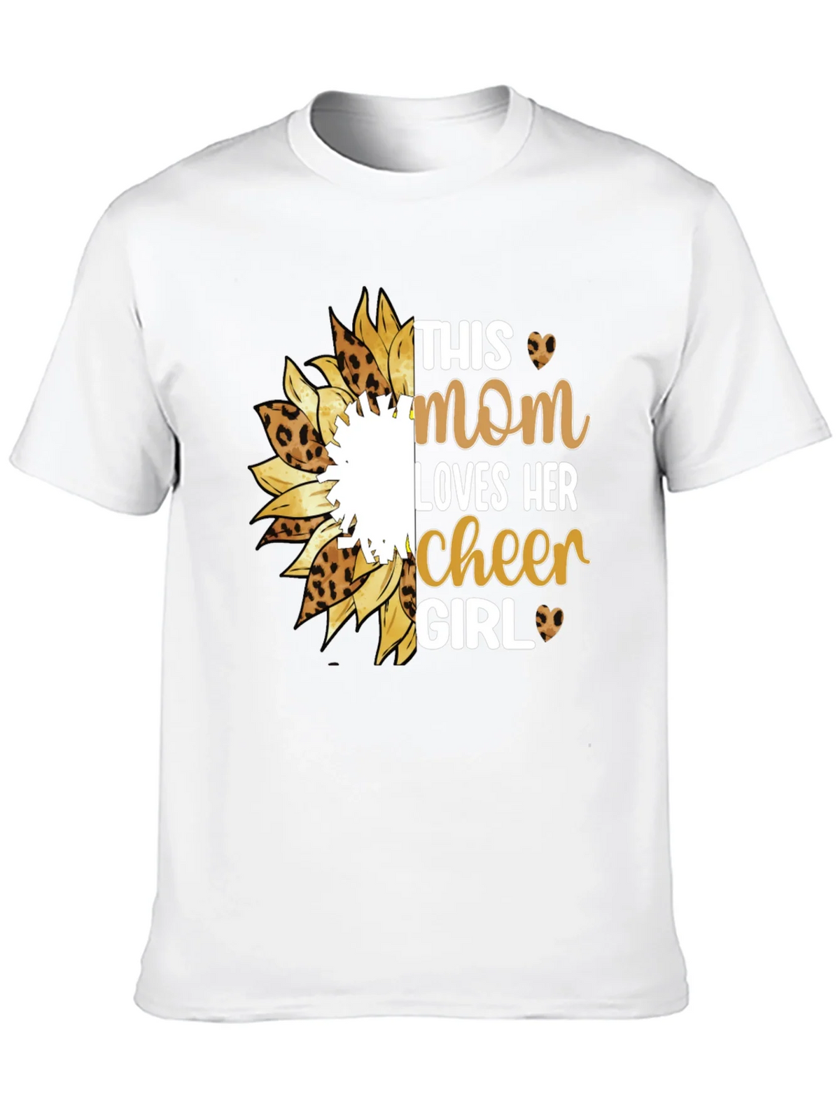 Mom Cheer Girl Graphic T-Shirt product image 9