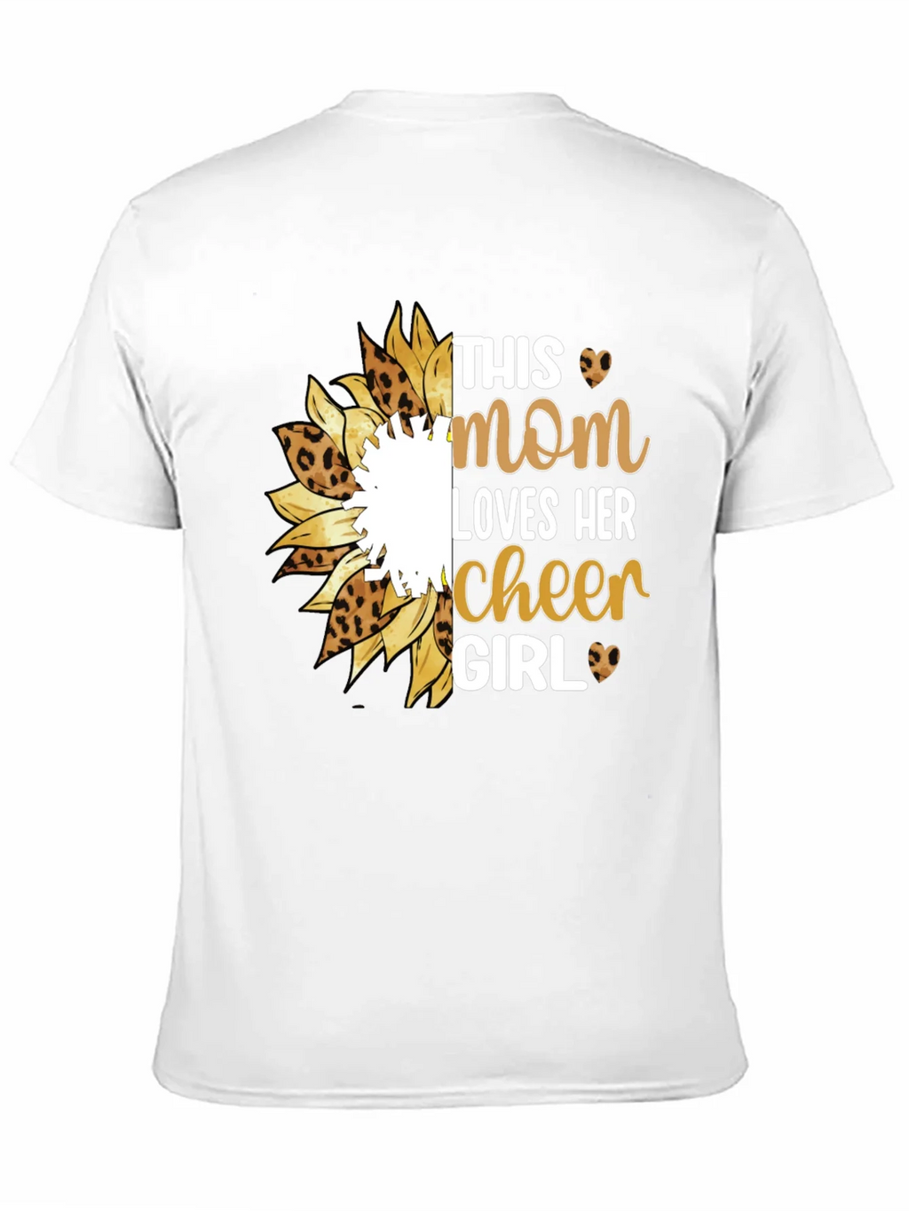 Mom Cheer Girl Graphic T-Shirt product image 10