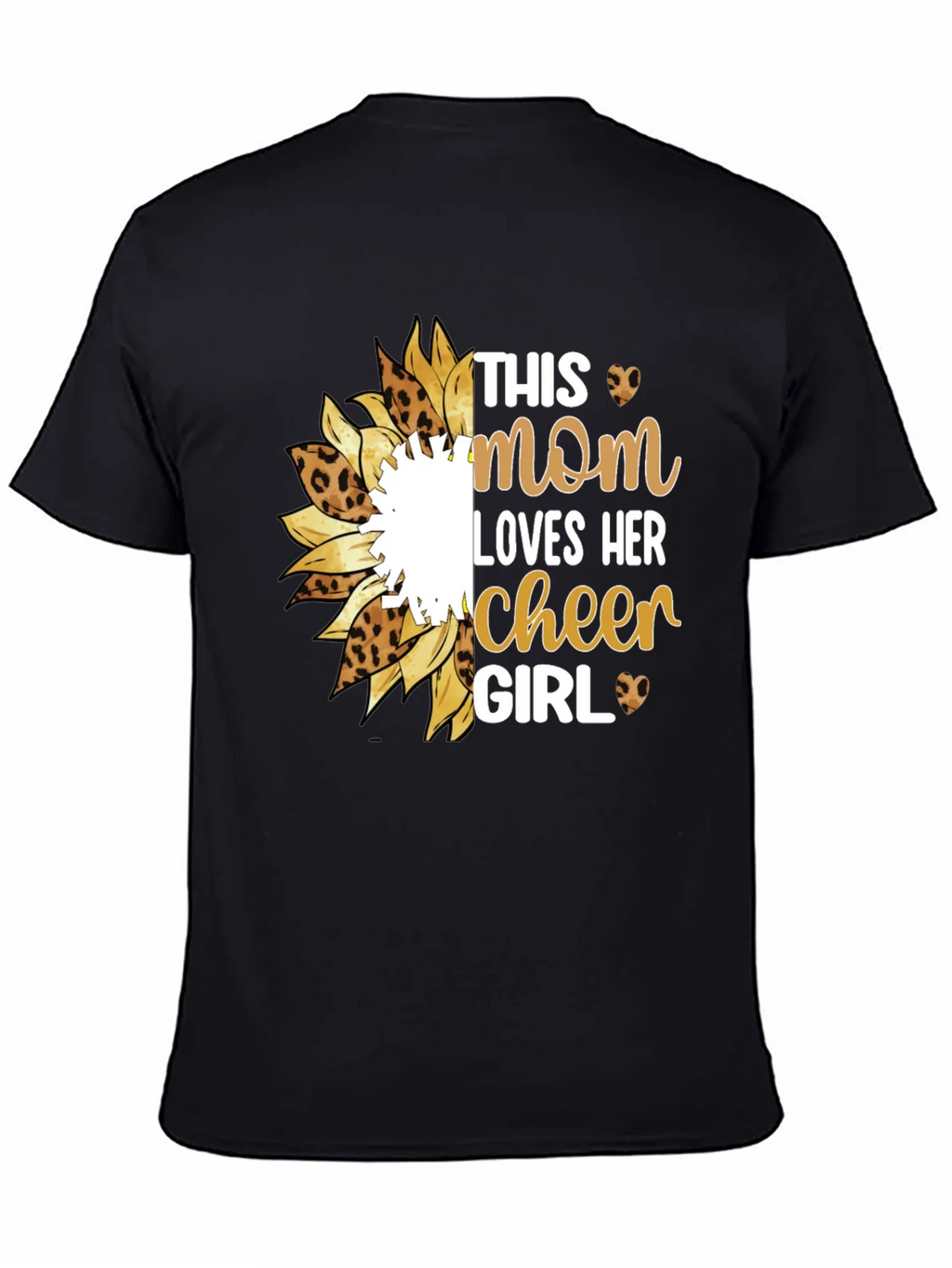 Mom Cheer Girl Graphic T-Shirt product image 4