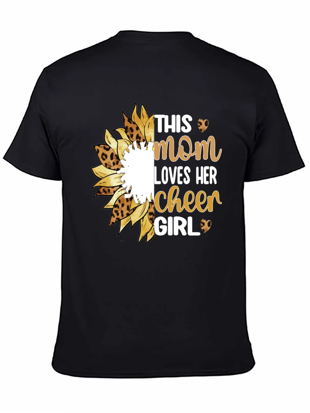 Mom Cheer Girl Graphic T-Shirt product image 4