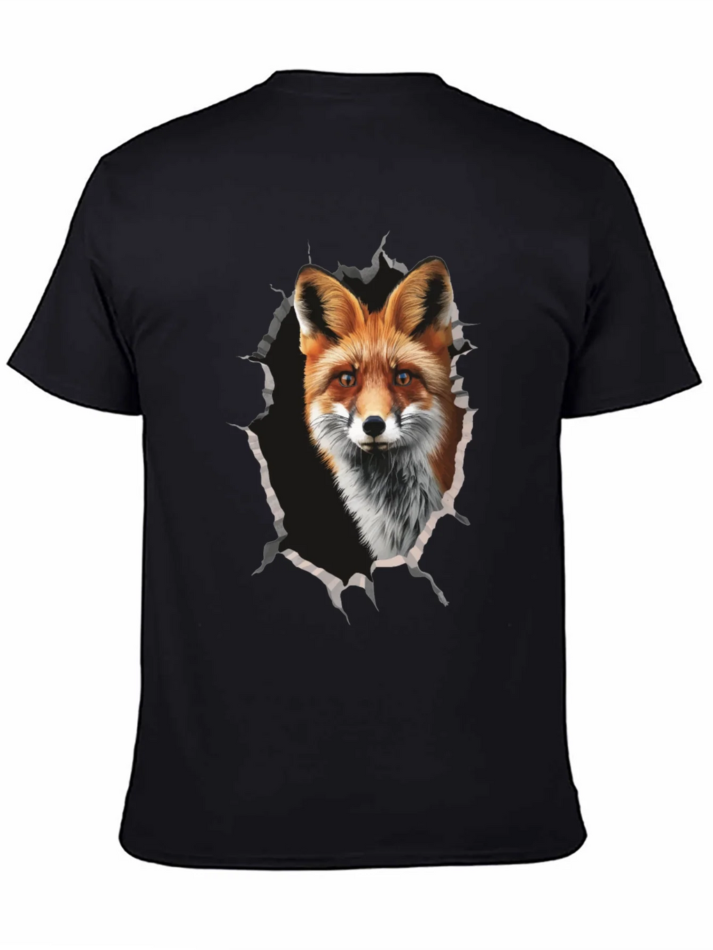 Fox Graphic Print Tee - Mens Black T-Shirt product image 4