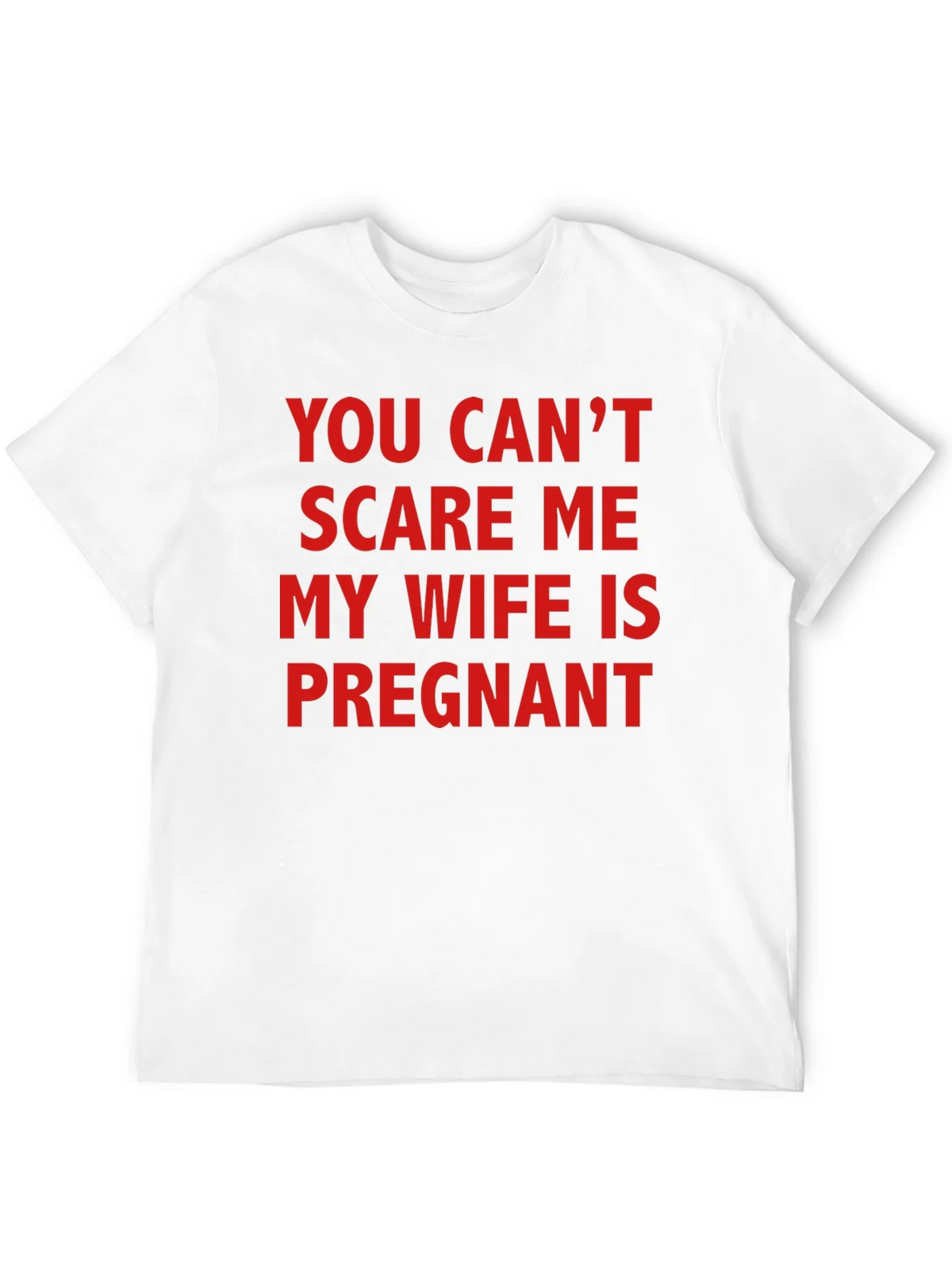 Funny Pregnancy T-Shirt - You Cant Scare Me! product image 11